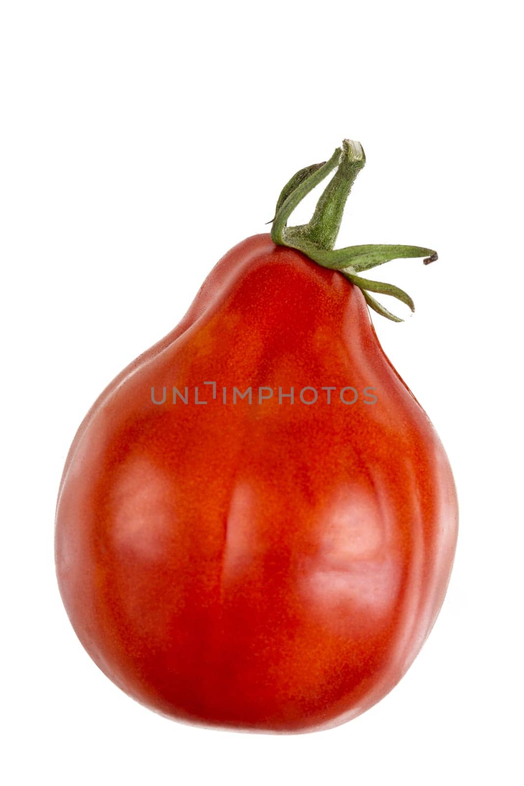 Tomatoes isolate on white background. Tomato half isolated. by JPC-PROD