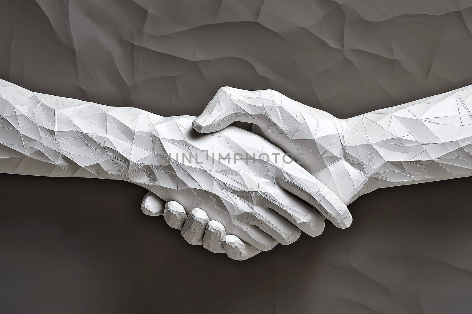 Handshake symbolizing trust, partnership, and successful collaboration. Ideal for themes of business, teamwork, and professional relationships.