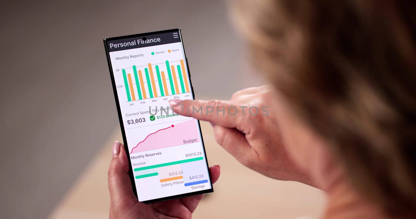 Budget Planning Fintech App. Money Tracker