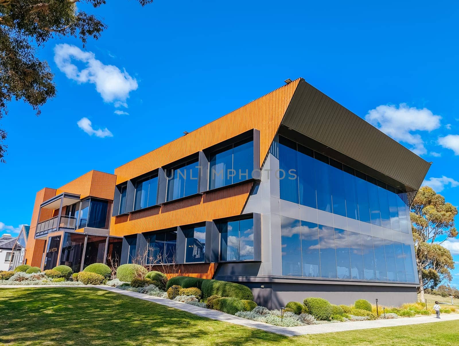MELBOURNE, AUSTRALIA - SEPTEMBER 07, 2024: Marnong Estate and winery on September 7th 2024