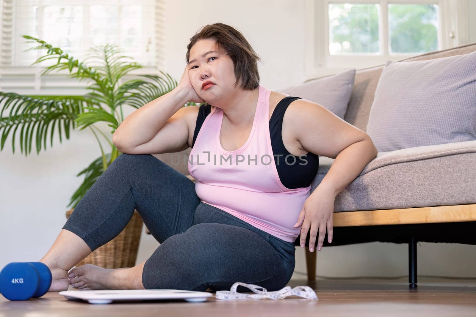 A woman reflects on her weight journey contemplating lifestyle changes and the realities of being overweight.