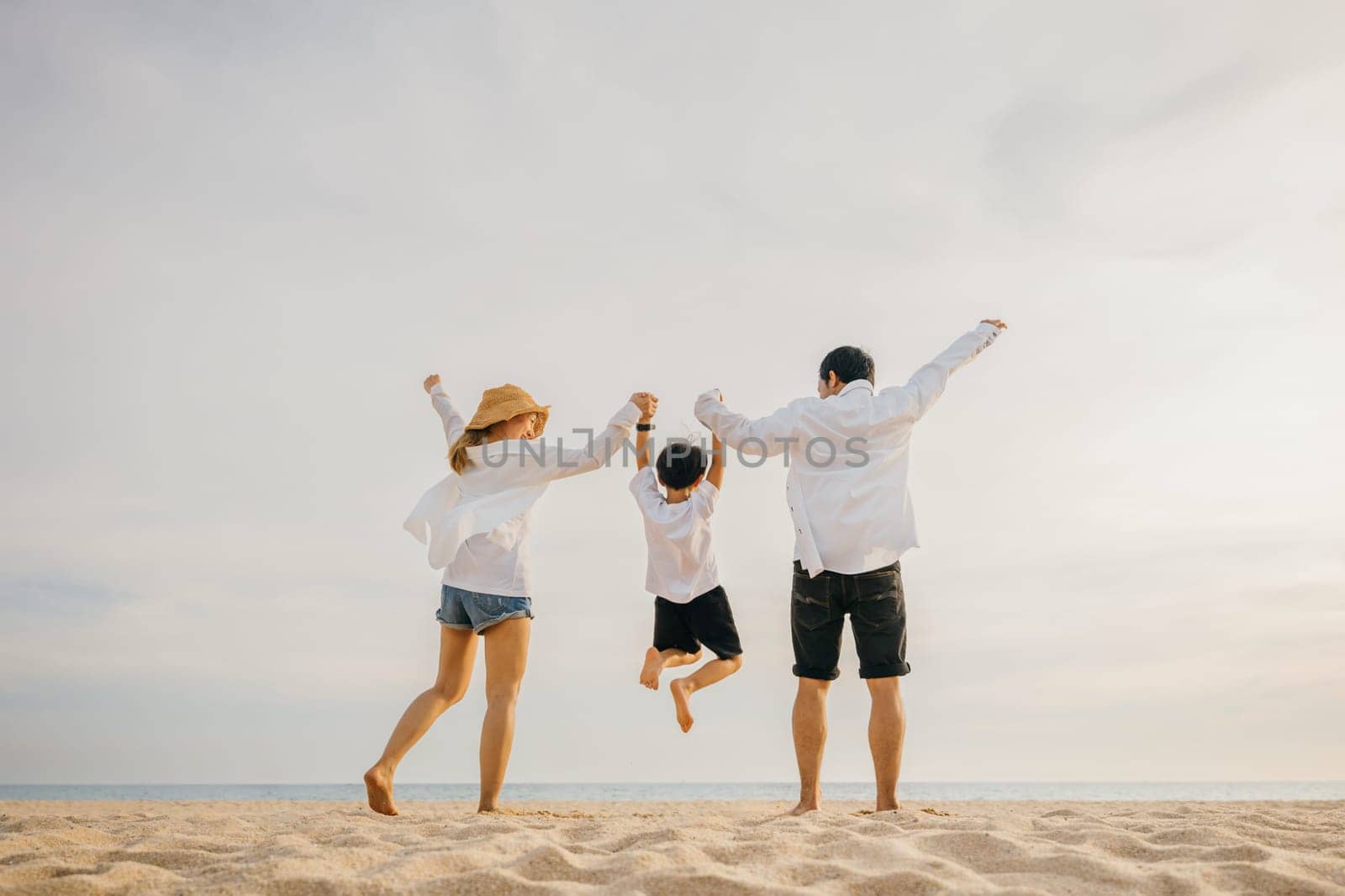Family outdoor activities by Sorapop