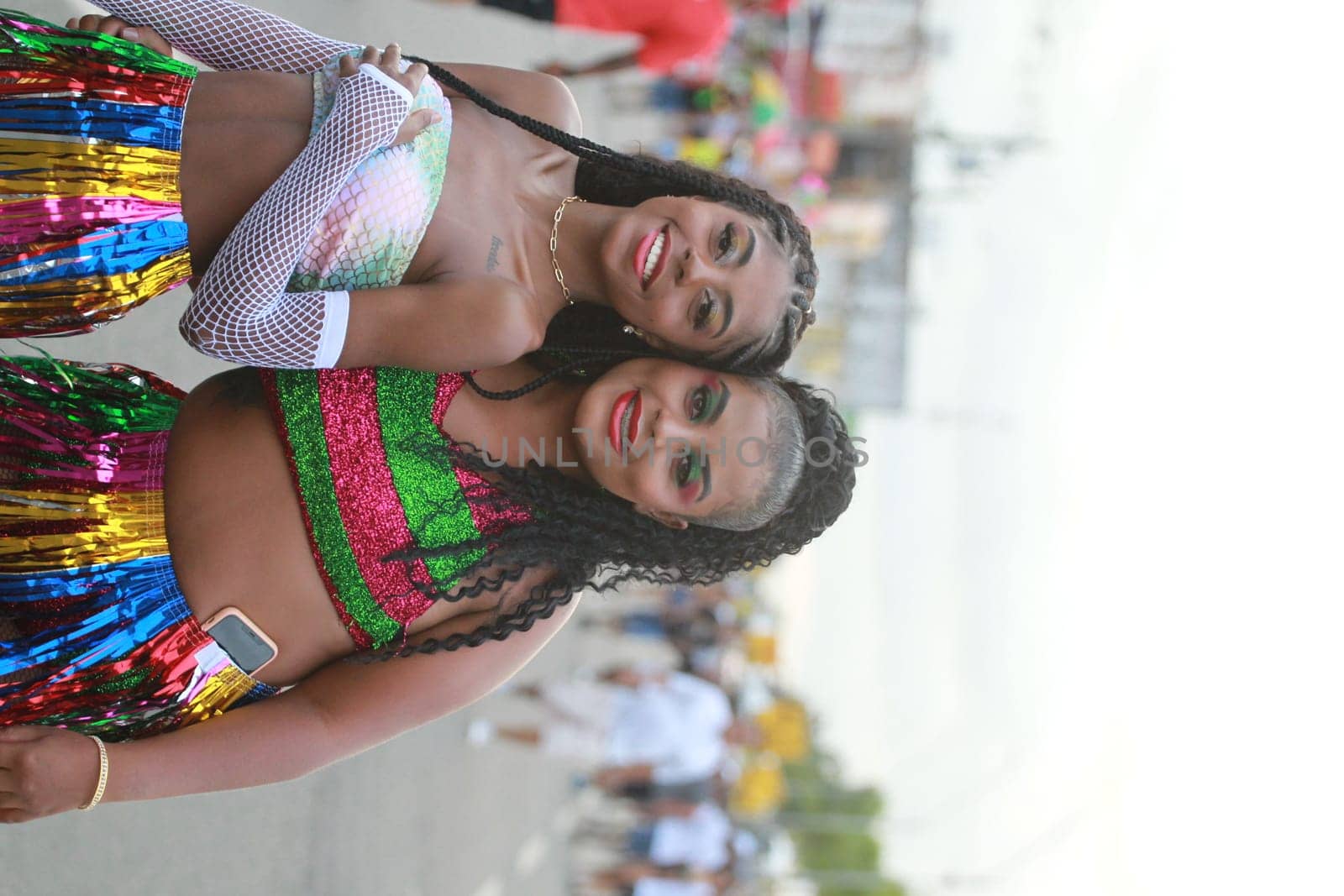 salvador, bahia, brazil - april 23, 2023: micareta party in the city of Feira de Santana.