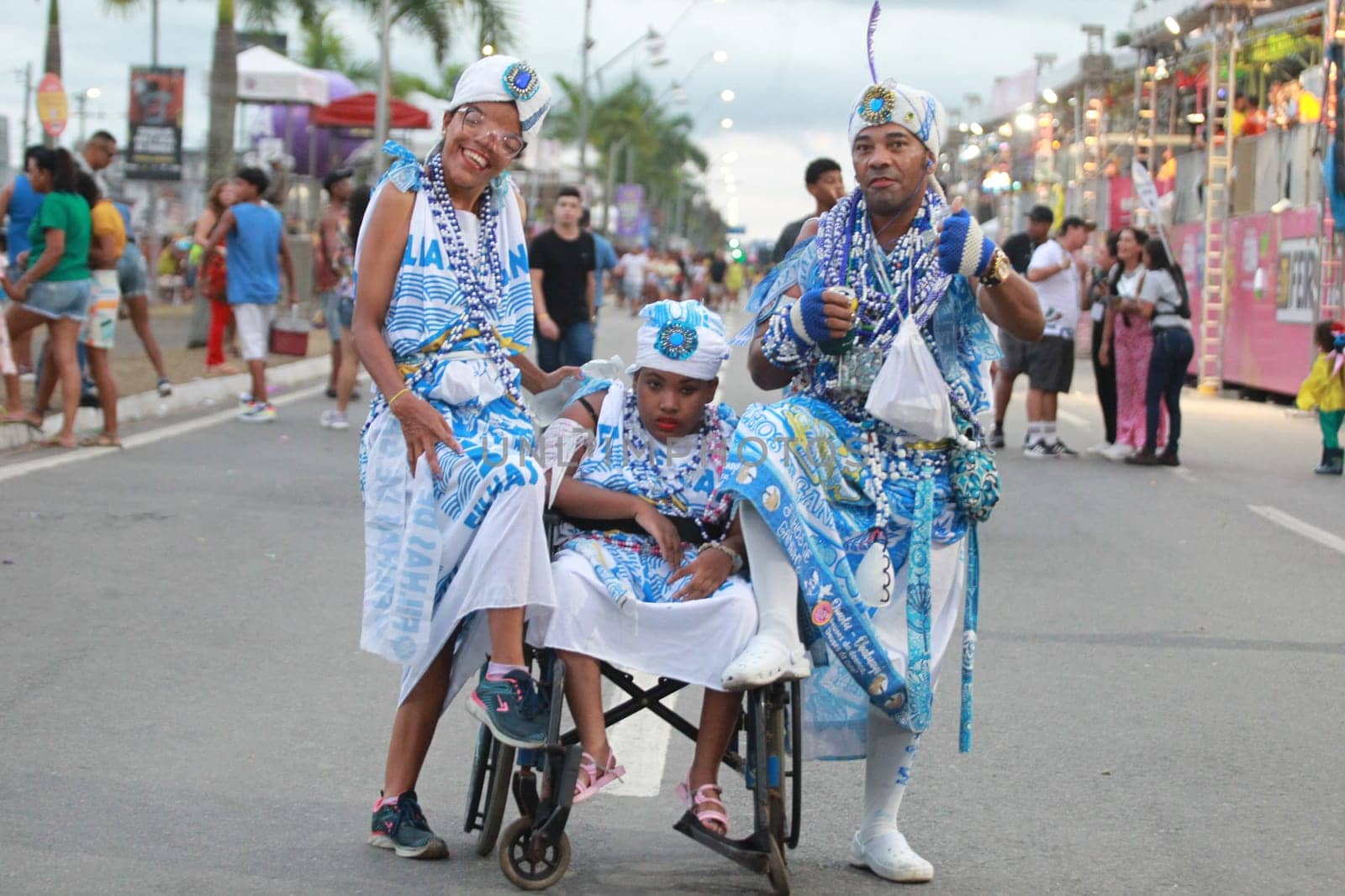 salvador, bahia, brazil - april 23, 2023: micareta party in the city of Feira de Santana.