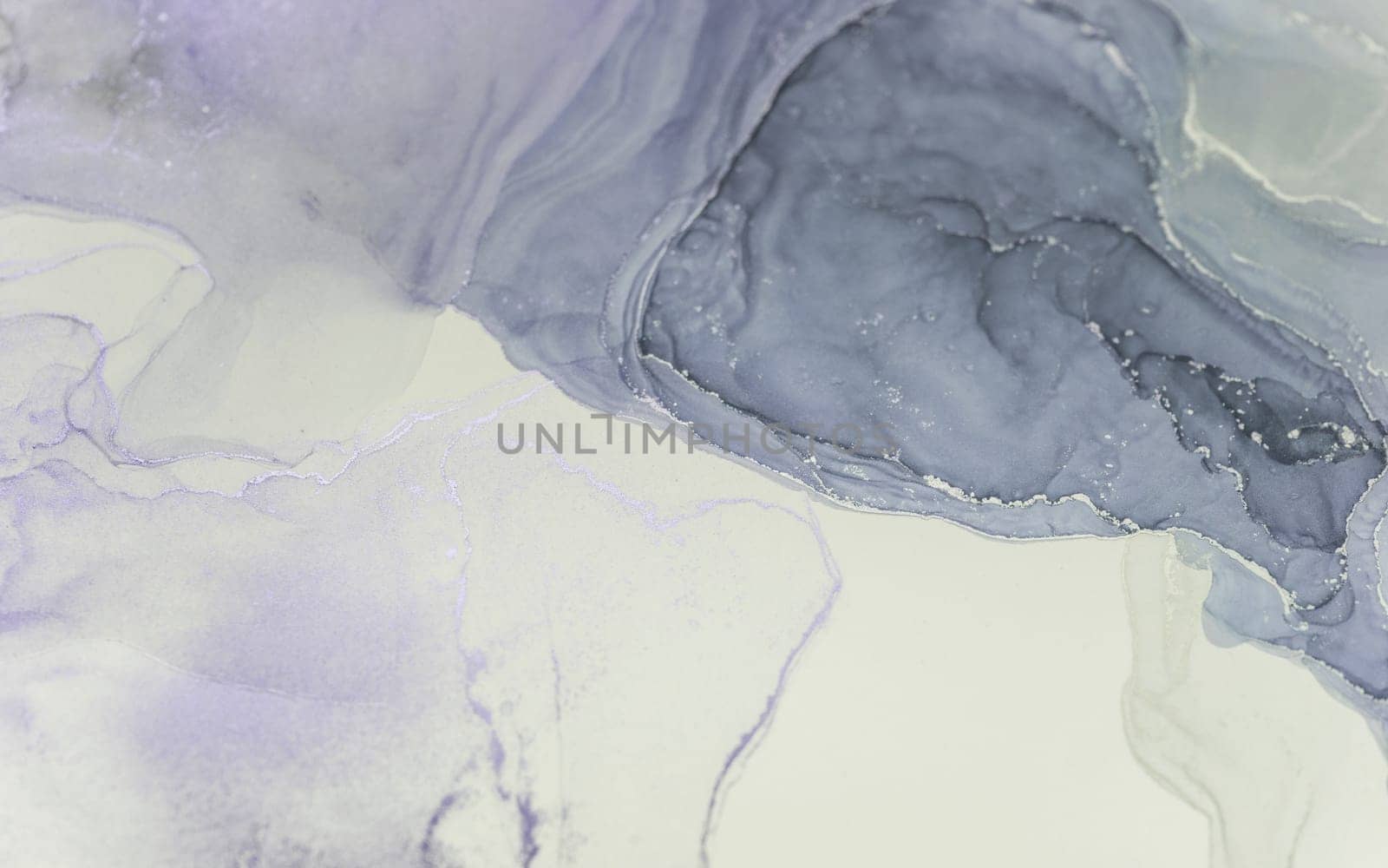 Unique alcohol ink artwork showcases flowing patterns of gray and soft white tones, creating an elegant and calming visual experience perfect for modern home decor.