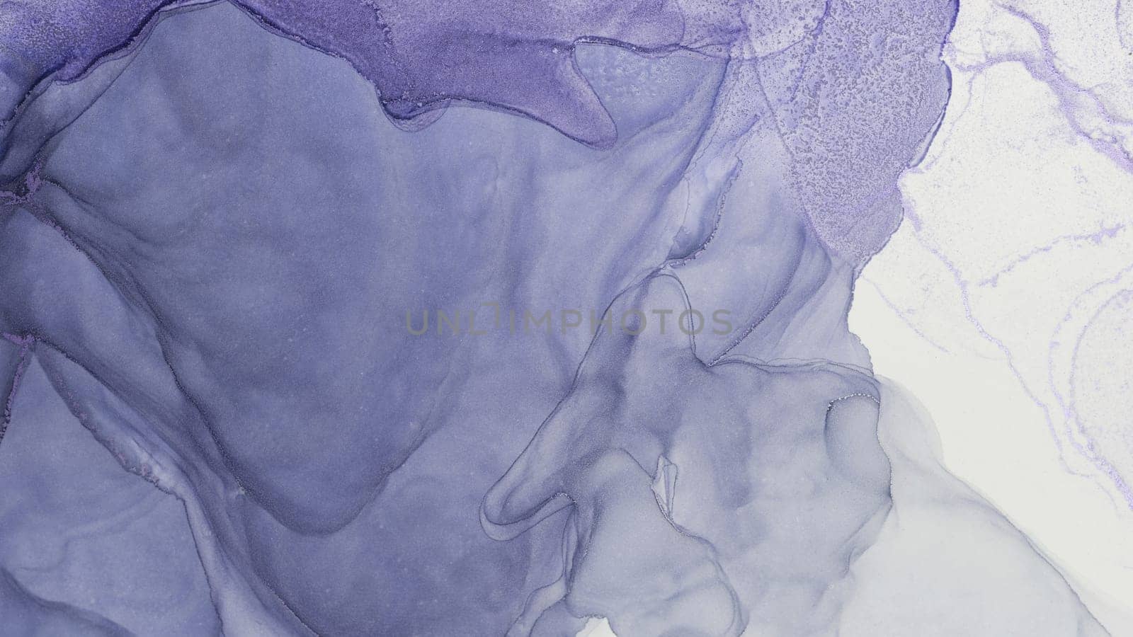 This abstract artwork showcases flowing colors and shapes created with alcohol ink, highlighting delicate blending and rich textures that draw the viewer in for a closer look.