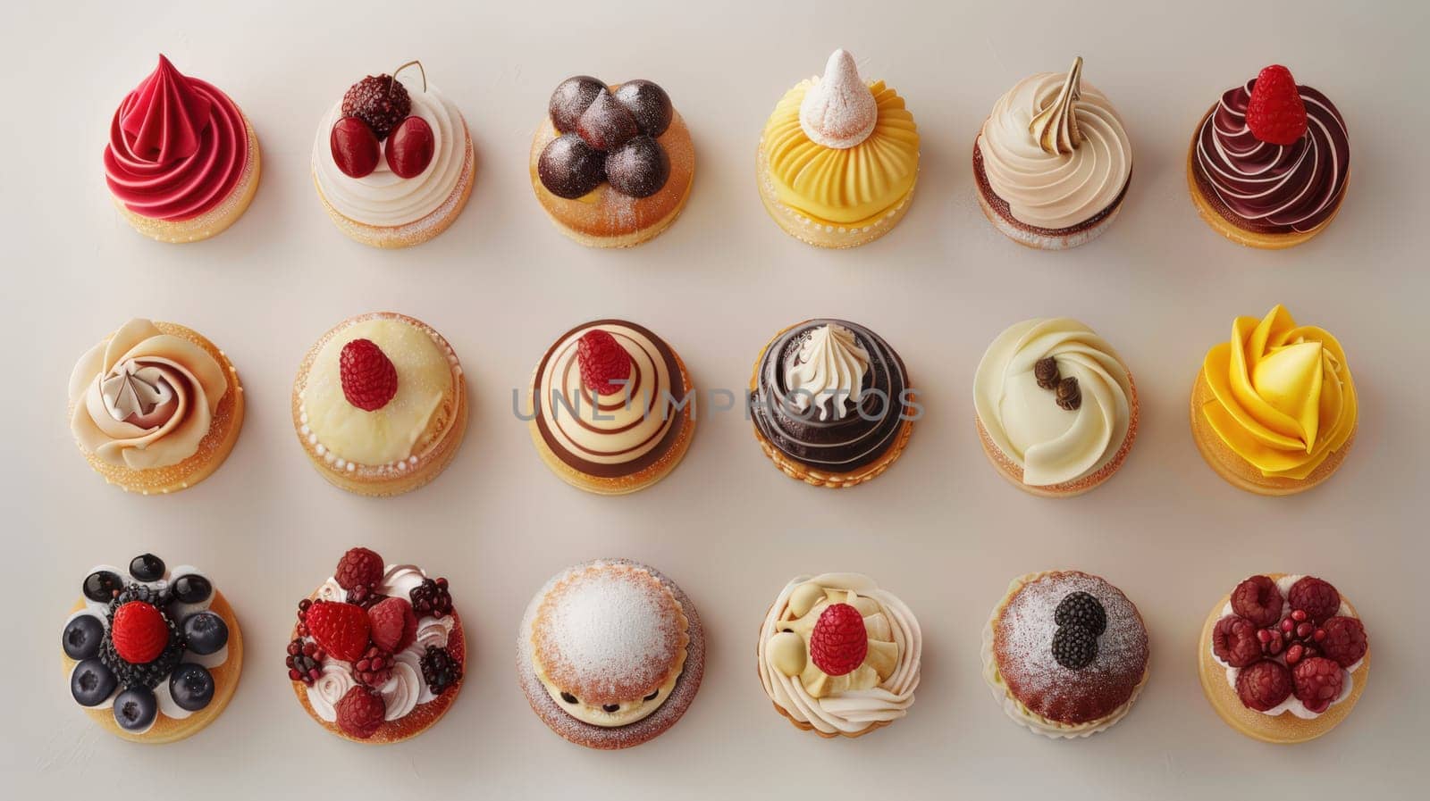 Diversity, beauty, and culinary artistry of pastries