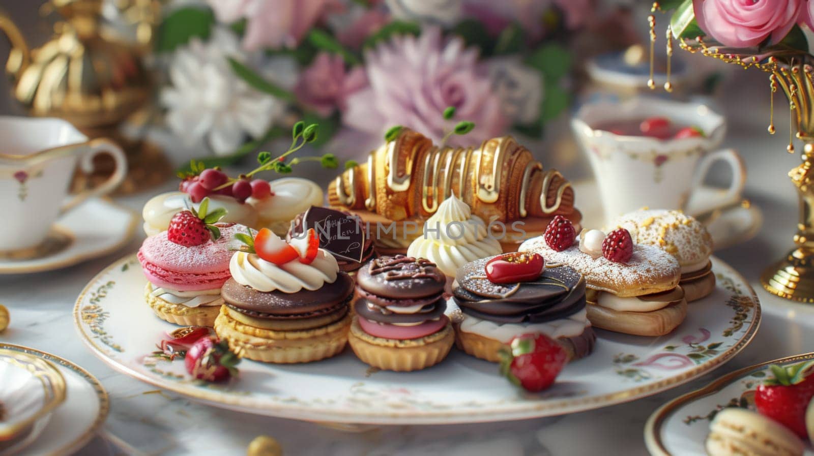 Diversity, beauty, and culinary artistry of pastries