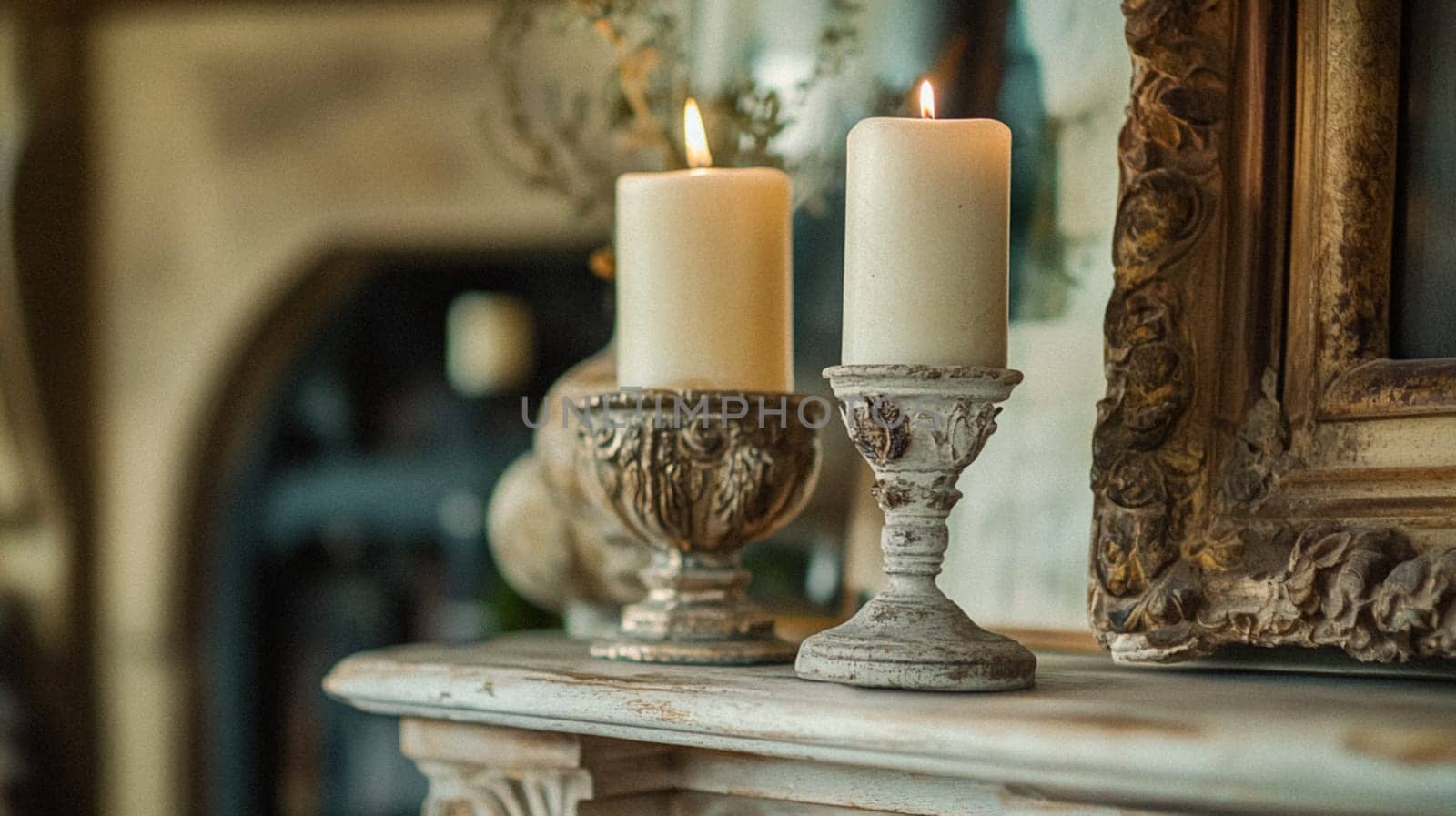 Country cottage decor, Cotswolds style interior design, furniture and home decor in elegant English country house style idea