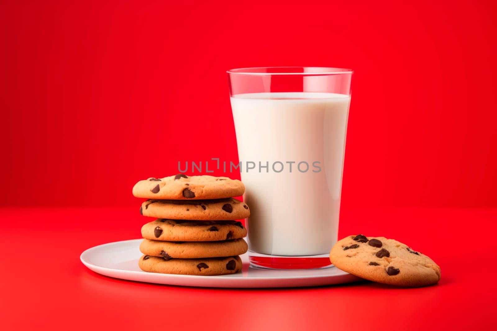 Treats for Santa Claus - milk and cookies by Spirina