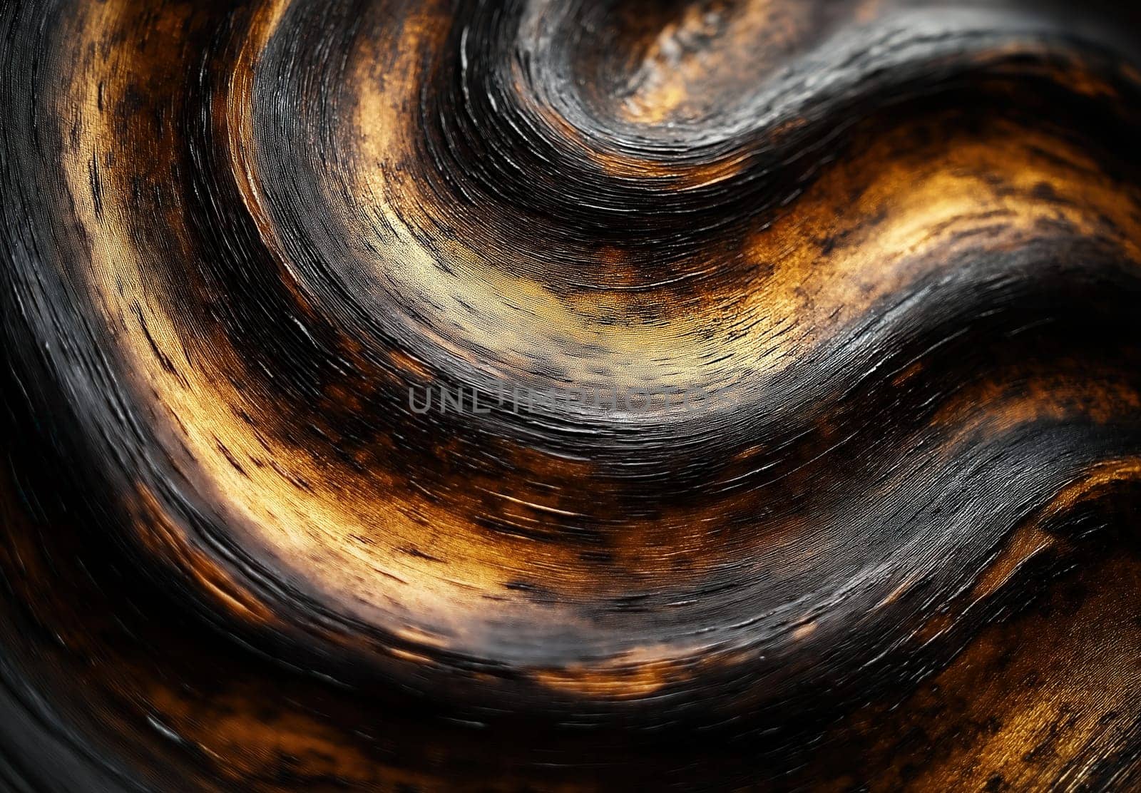 Wooden background with wavy texture. Selective focus.