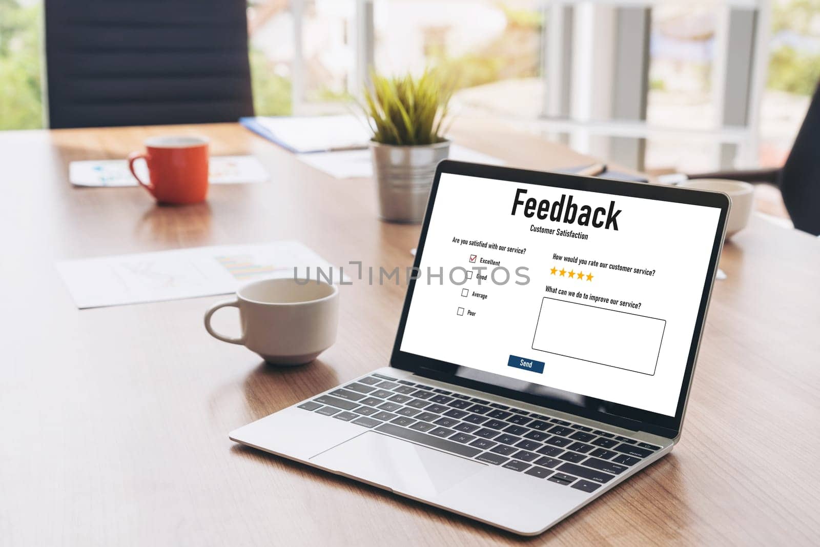 Customer feedback and review analysis by modish computer software by biancoblue