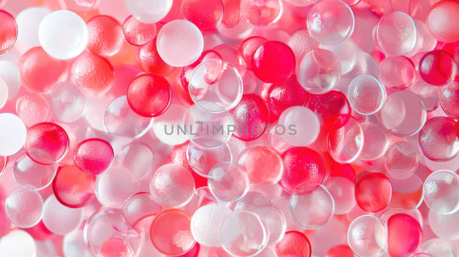 background of colorful circles. Selective focus.