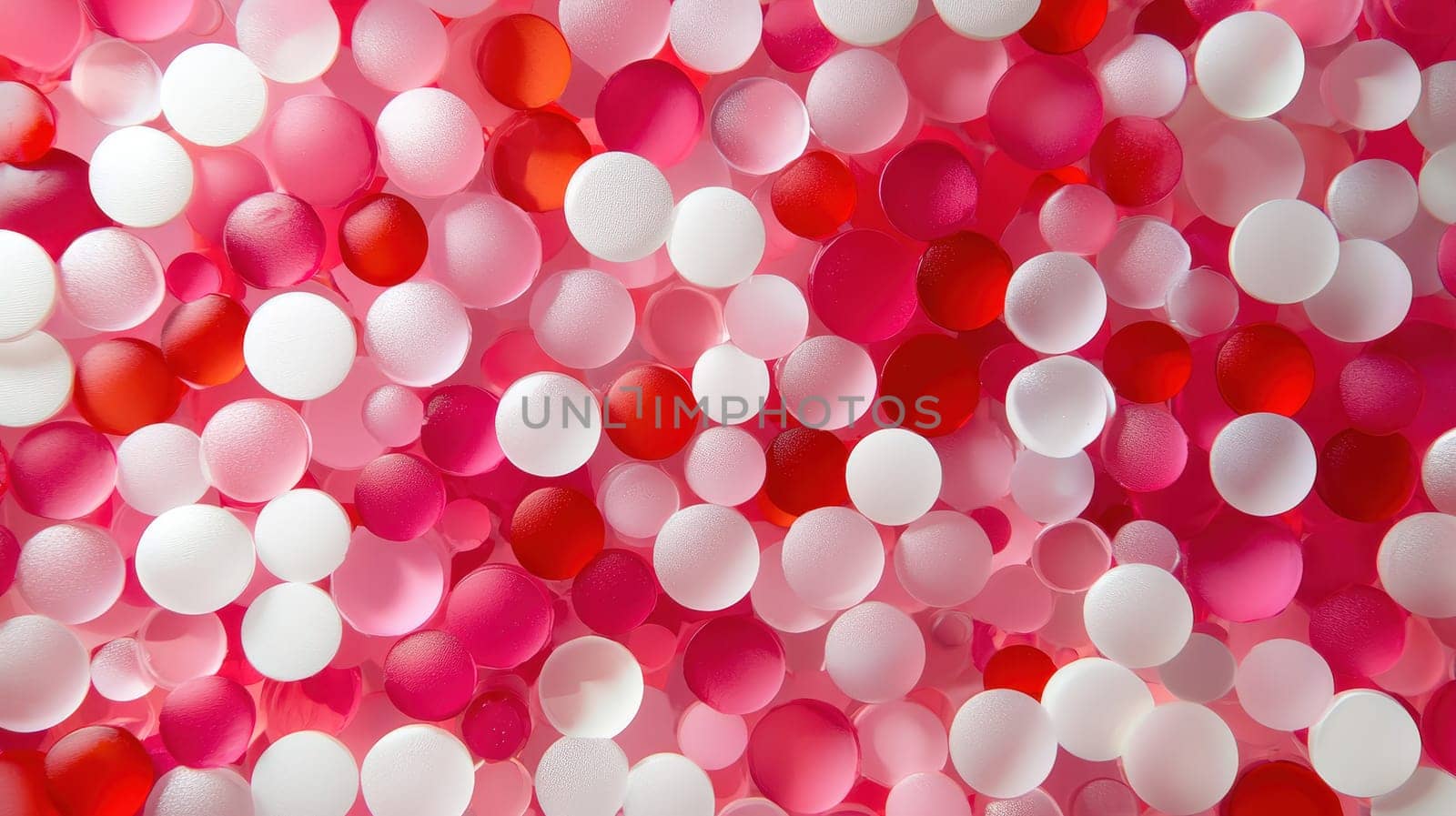 background of colorful circles. Selective focus.
