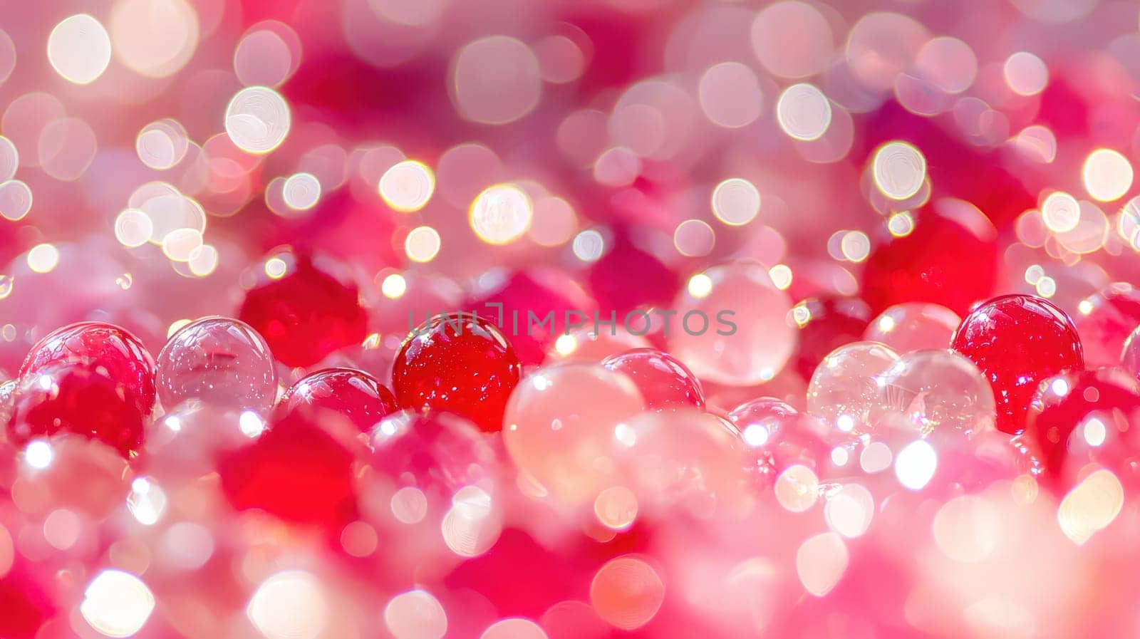 background of colorful circles. Selective focus.