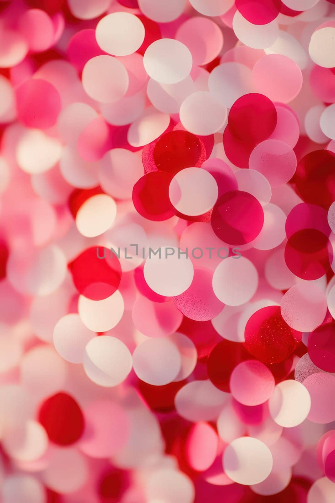 background of colorful circles. Selective focus.