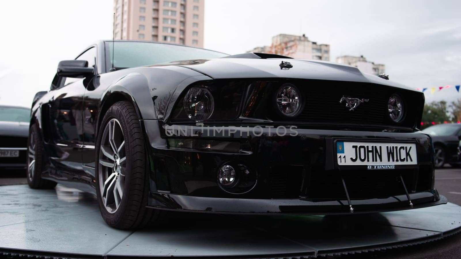 KyivCarFest car show, Ukraine, Kyiv, Retrovyl shopping mall, 20 October 2023. High quality photo