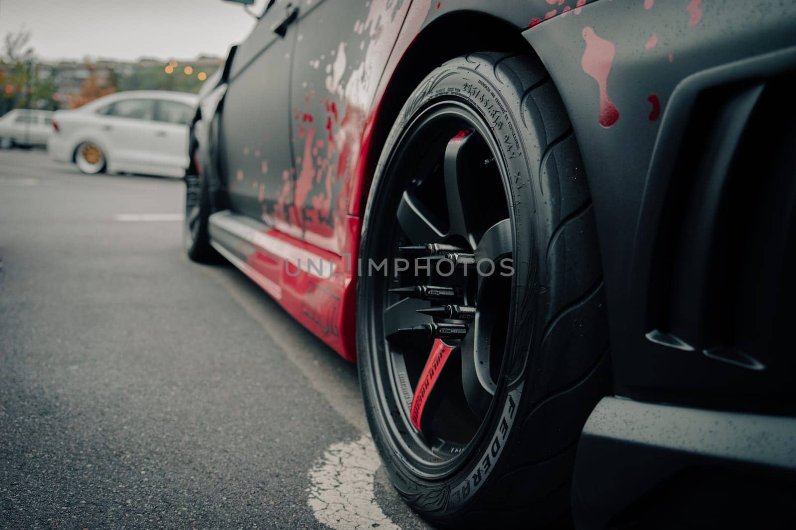 KyivCarFest car show, Ukraine, Kyiv, Retrovyl shopping mall, 20 October 2023. High quality photo
