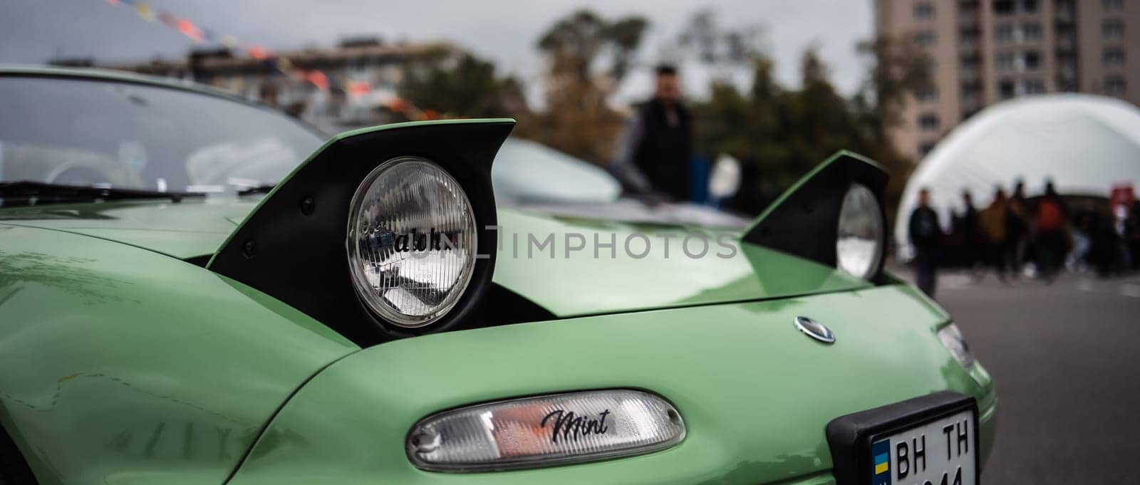 KyivCarFest car show, Ukraine, Kyiv, Retrovyl shopping mall, 20 October 2023. High quality photo