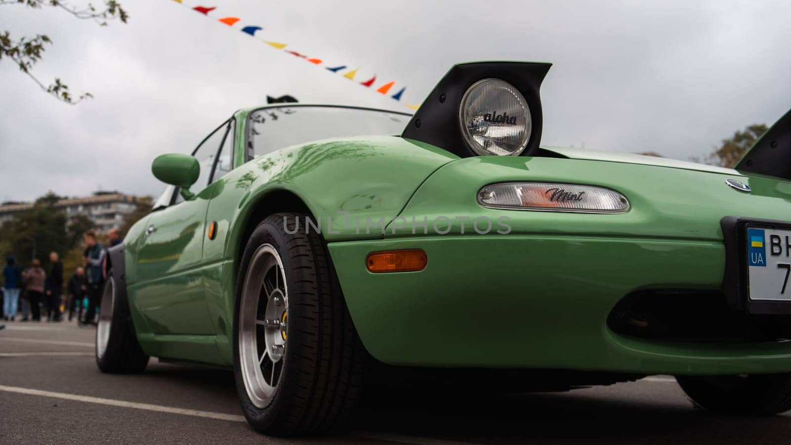 KyivCarFest car show, Ukraine, Kyiv, Retrovyl shopping mall, 20 October 2023. High quality photo