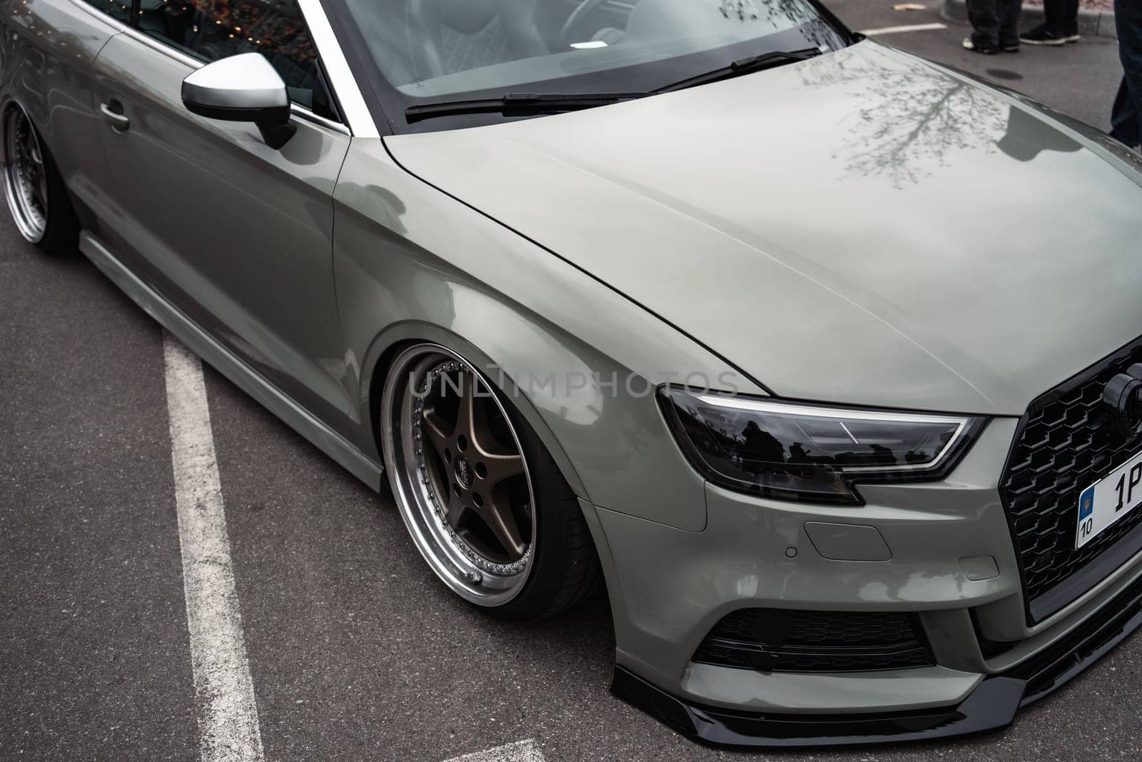KyivCarFest car show, Ukraine, Kyiv, Retrovyl shopping mall, 20 October 2023. High quality photo