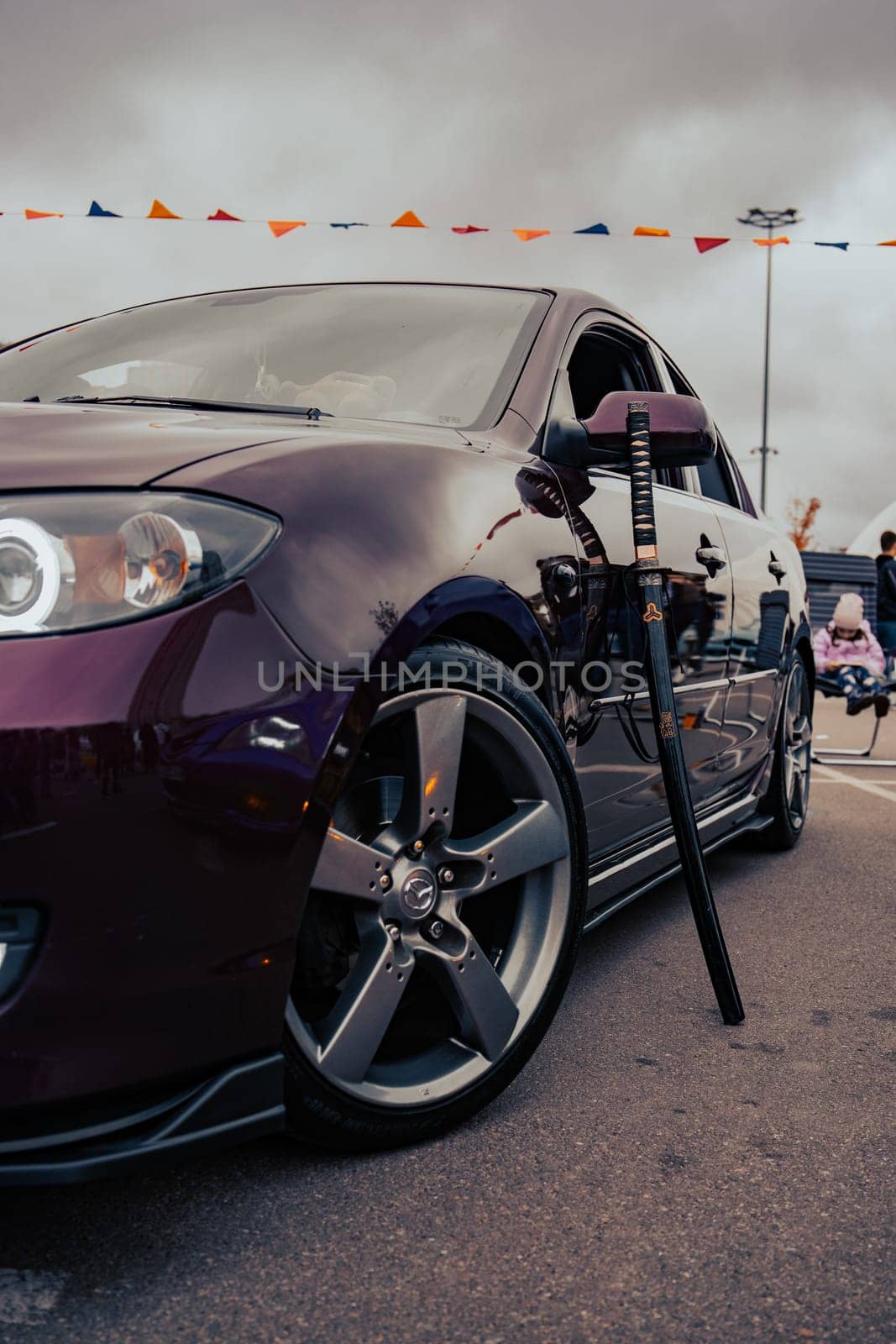 KyivCarFest car show, Ukraine, Kyiv, Retrovyl shopping mall, 20 October 2023. High quality photo