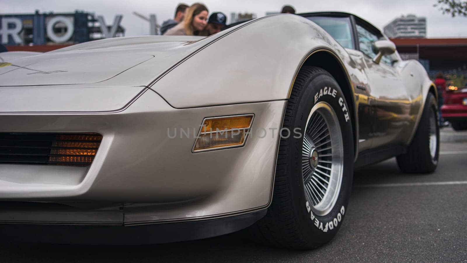 KyivCarFest car show, Ukraine, Kyiv, Retrovyl shopping mall, 20 October 2023. High quality photo