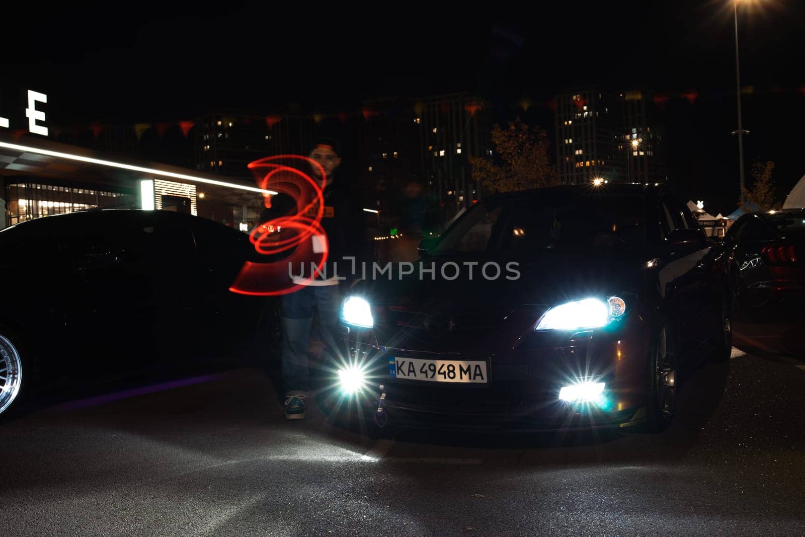 KyivCarFest car show, Ukraine, Kyiv, Retrovyl shopping mall, 20 October 2023. High quality photo