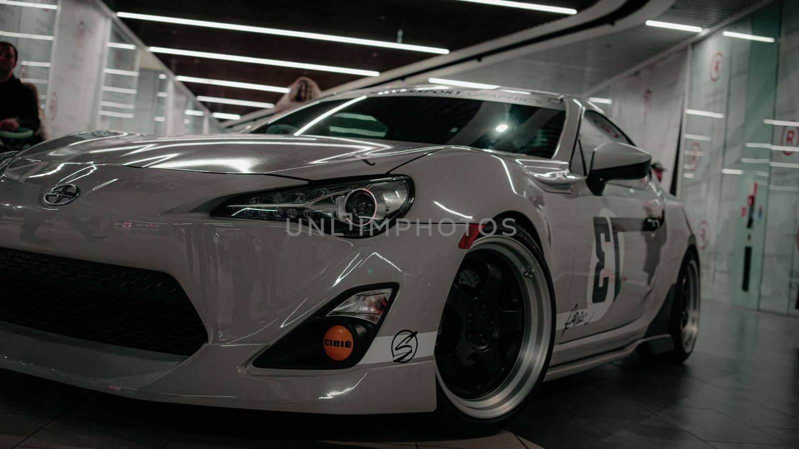 KyivCarFest car show, Ukraine, Kyiv, Retrovyl shopping mall, 20 October 2023. High quality photo