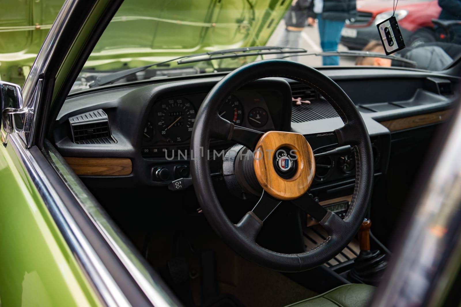 KyivCarFest car show, Ukraine, Kyiv, Retrovyl shopping mall, 20 October 2023. High quality photo