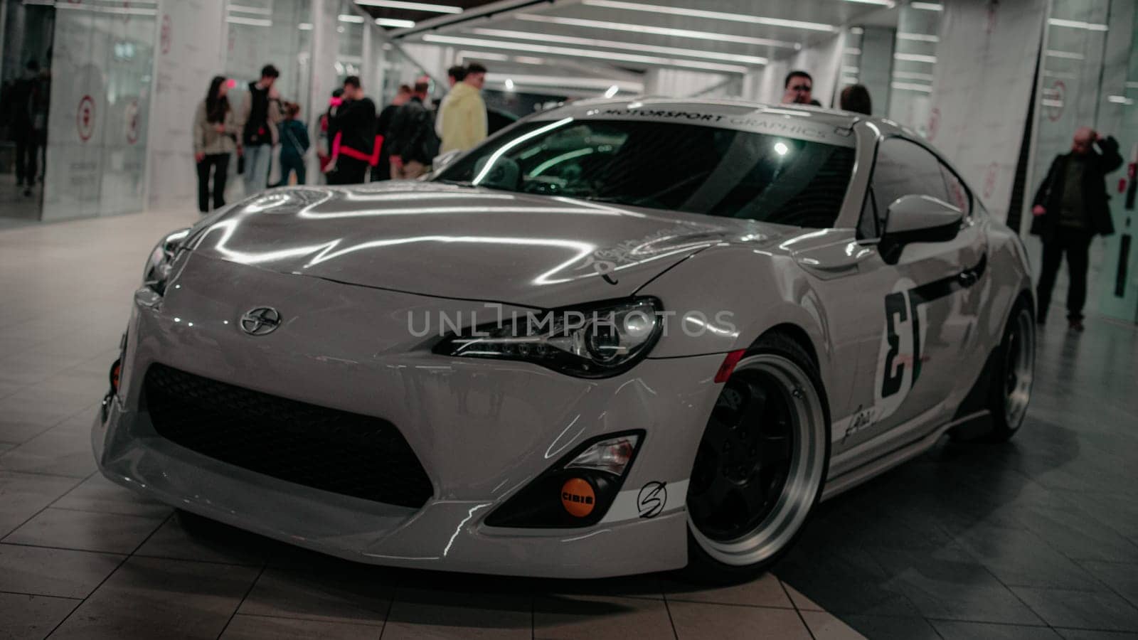 KyivCarFest car show, Ukraine, Kyiv, Retrovyl shopping mall, 20 October 2023. High quality photo