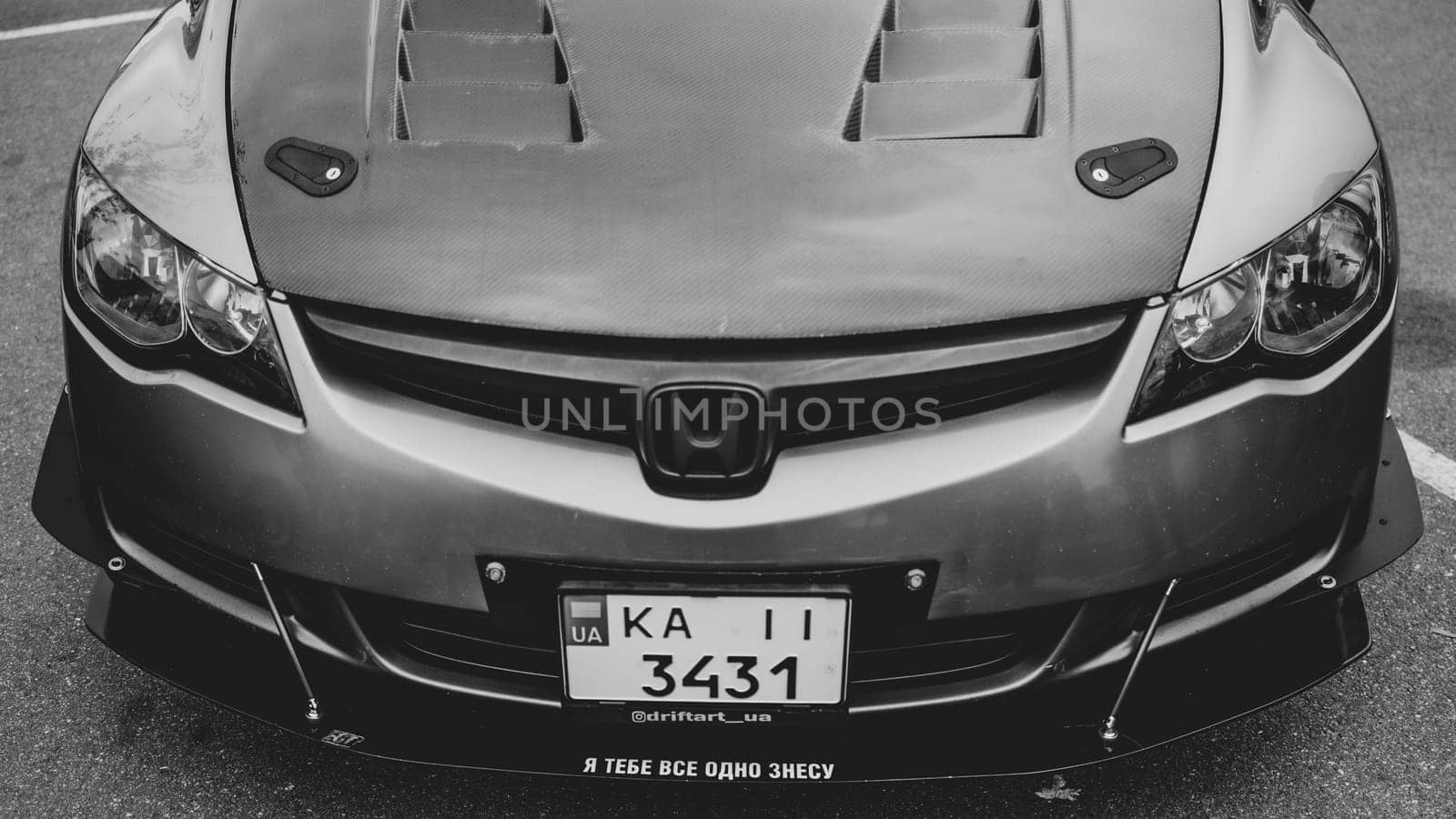 KyivCarFest car show, Ukraine, Kyiv, Retrovyl shopping mall, 20 October 2023. High quality photo