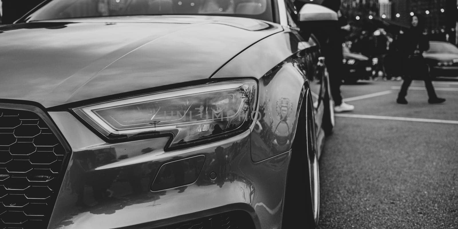 KyivCarFest car show, Ukraine, Kyiv, Retrovyl shopping mall, 20 October 2023. High quality photo
