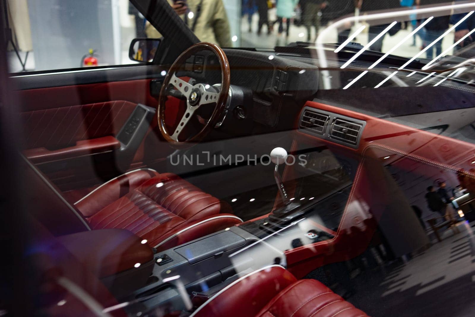 KyivCarFest car show, Ukraine, Kyiv, Retrovyl shopping mall, 20 October 2023. High quality photo