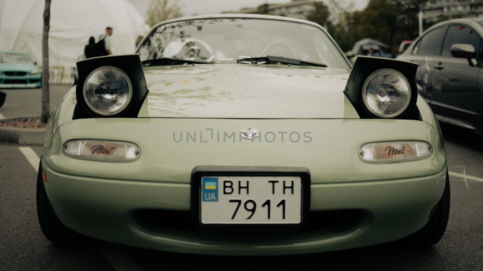 KyivCarFest car show, Ukraine, Kyiv, Retrovyl shopping mall, 20 October 2023. High quality photo