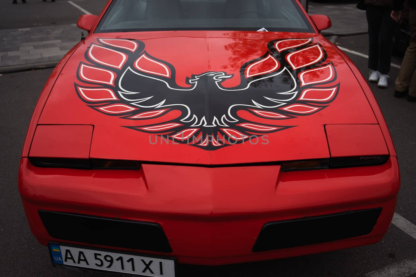 KyivCarFest car show, Ukraine, Kyiv, Retrovyl shopping mall, 20 October 2023. High quality photo