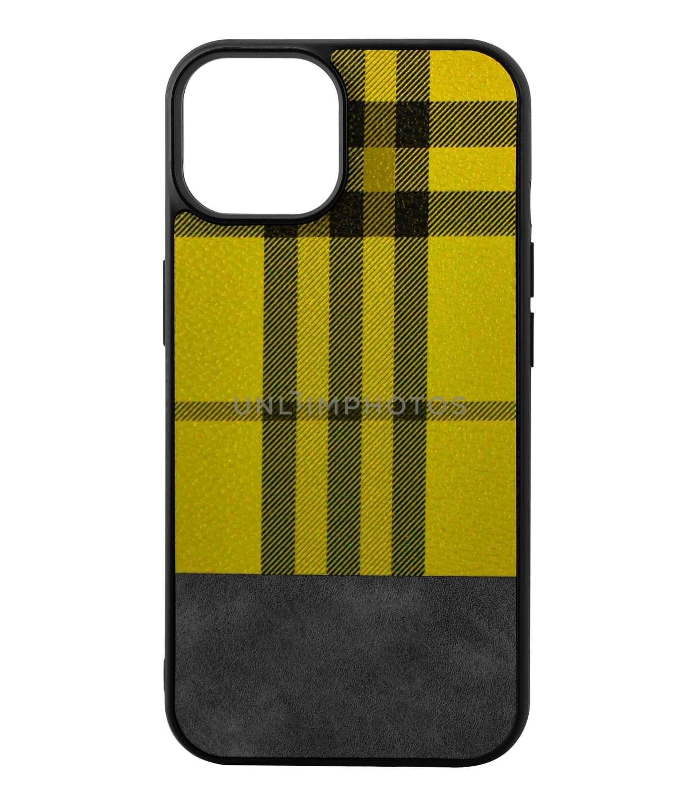silicone case for phone, on white background in isolation by A_A