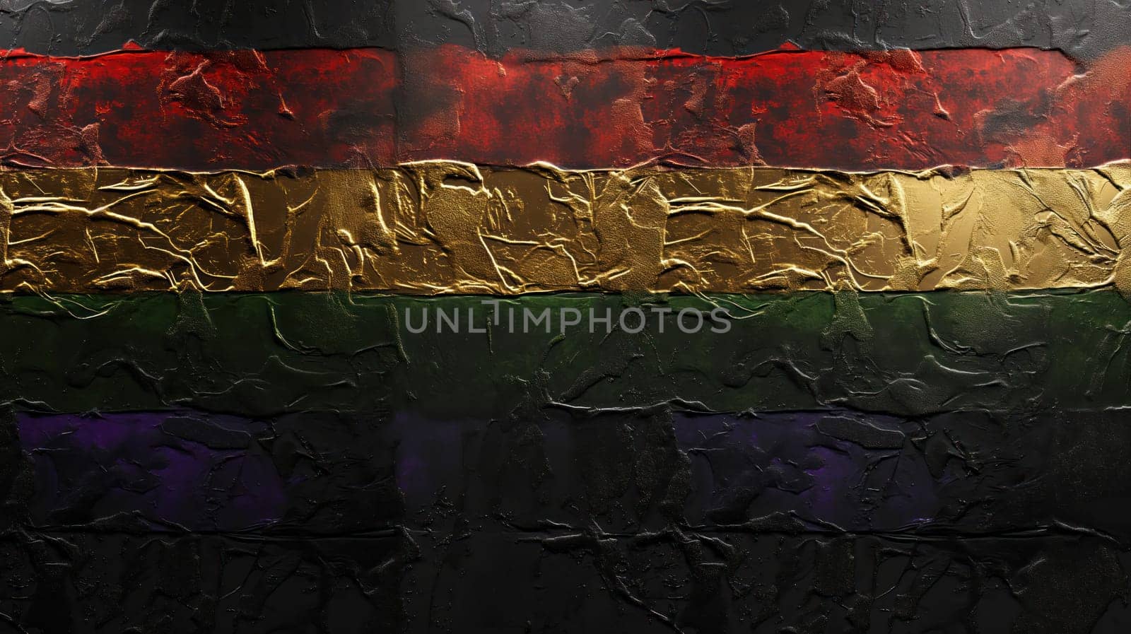 LGBTQ Pride Month abstract grunge wall background. Generative AI image