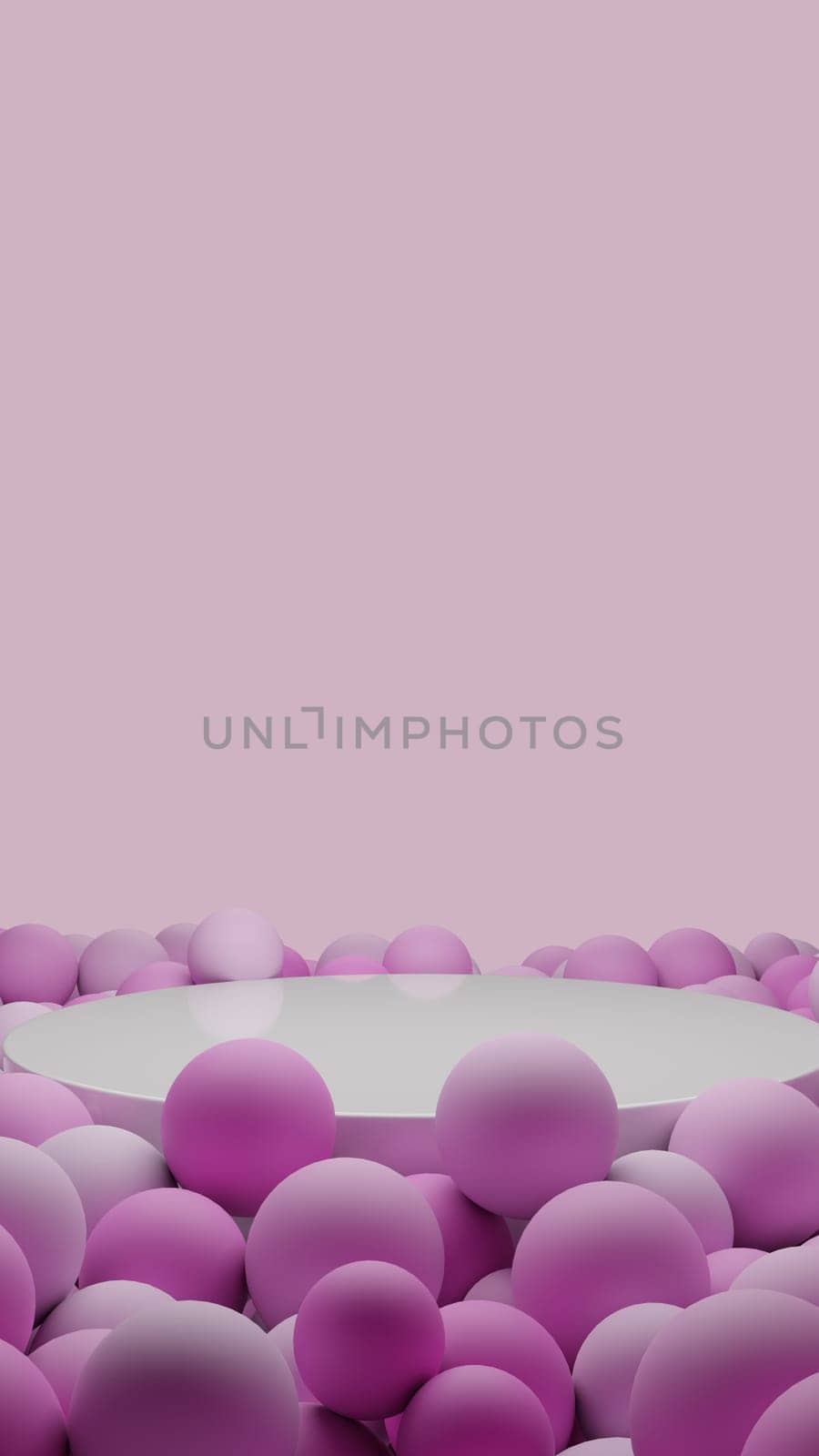 Minimal Podium Showcase, 3D illustration Background for advertising and wallpaper in minimalism and product scene. 3D rendering in decorative concept.