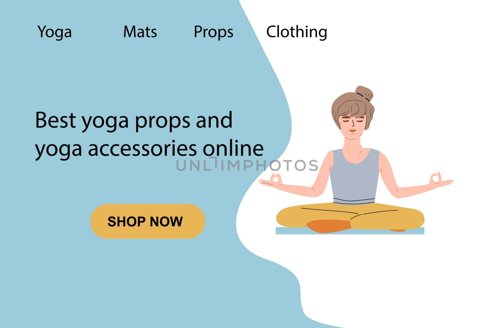Self care and mindfulness concept with yoga accessories for women.