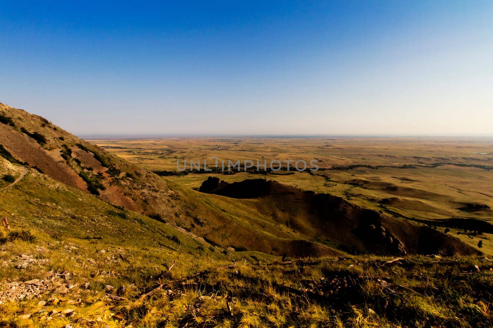 Views at Bear Butte State Park, South Dakota in Summer