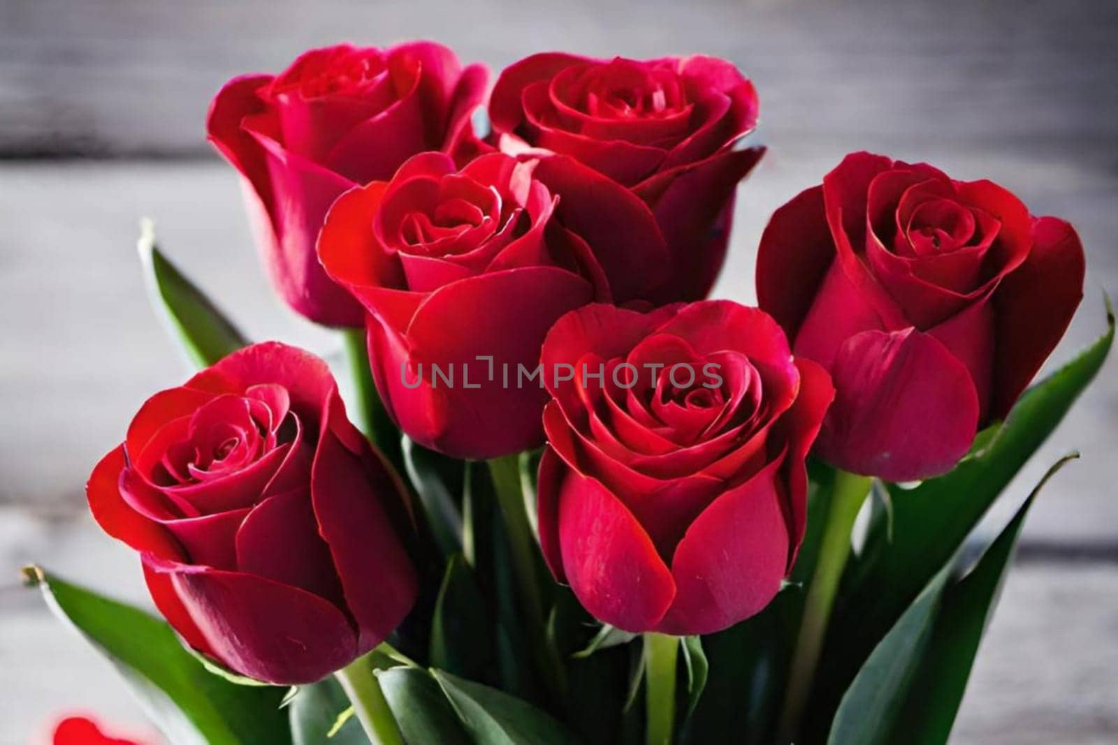 red scarlet roses beautiful bouquet flowers holiday love valentine's day wedding anniversary gift petals. High quality photo