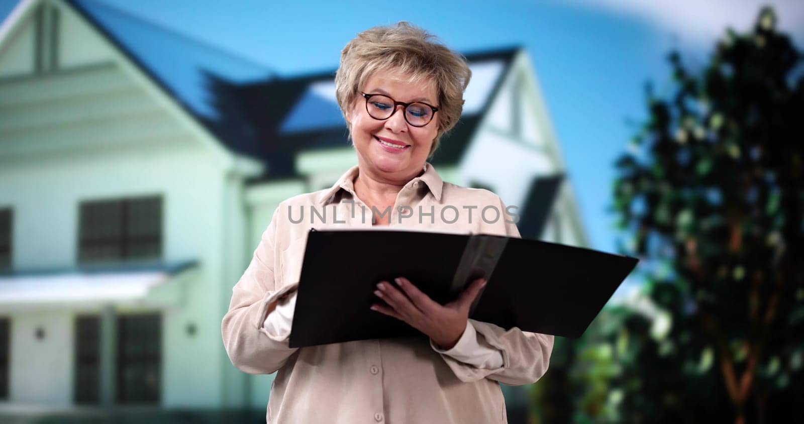 Real Estate House Appraisal And Property Check. Appraiser Agent