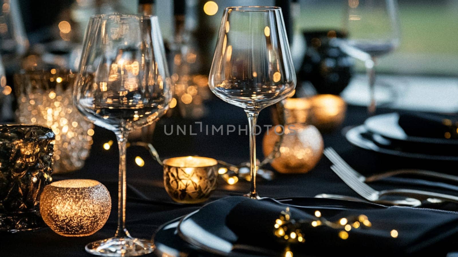 New Year party decor, home decoration for festive holiday celebrations