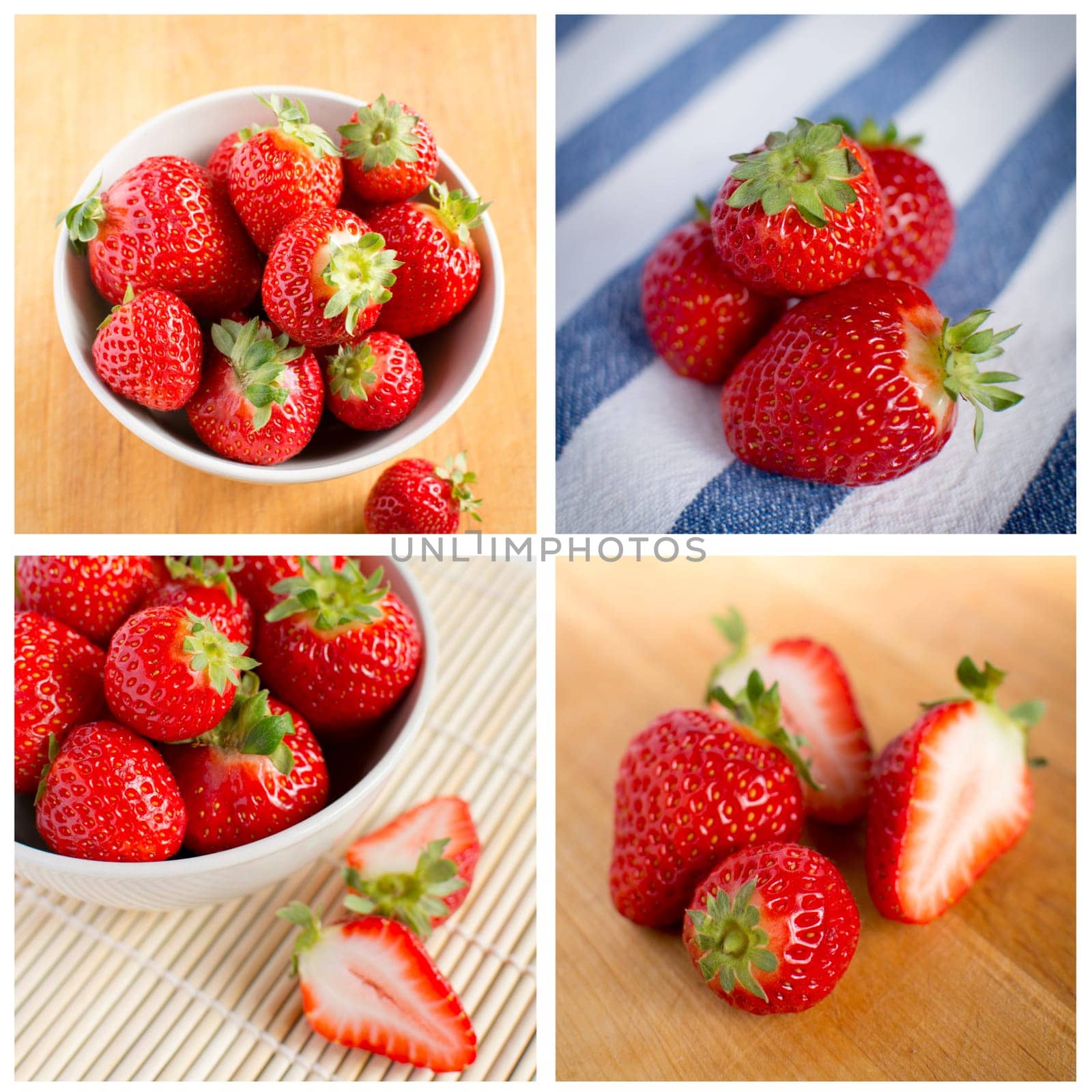 Beautiful fresh strawberries