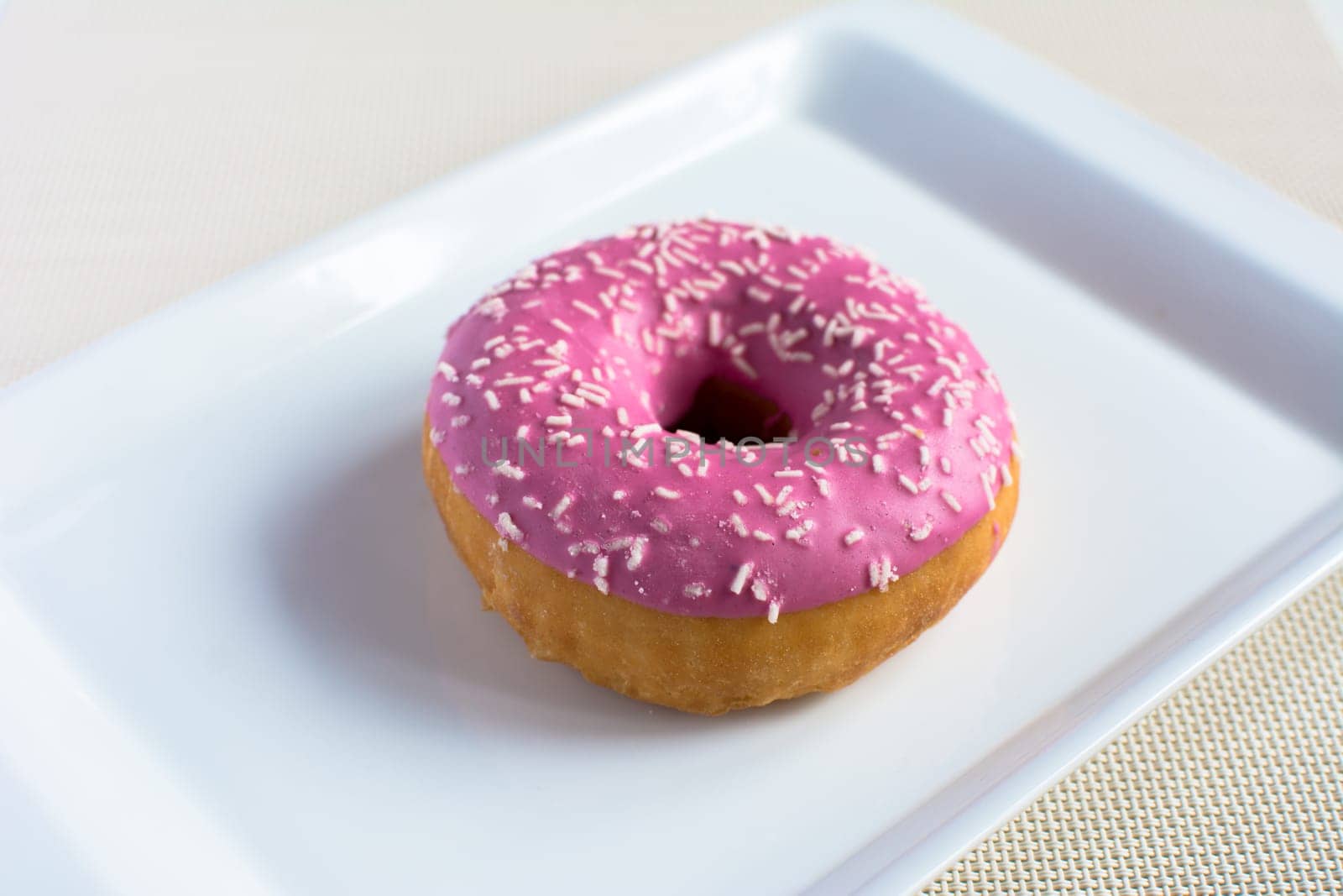 Pink donut