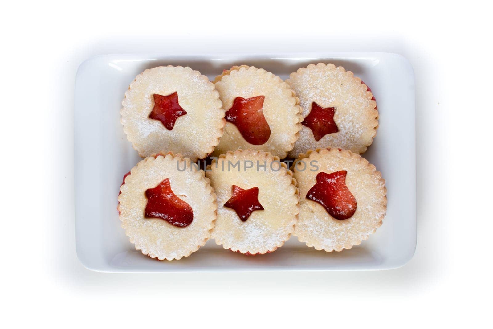 Jelly christmas cookies