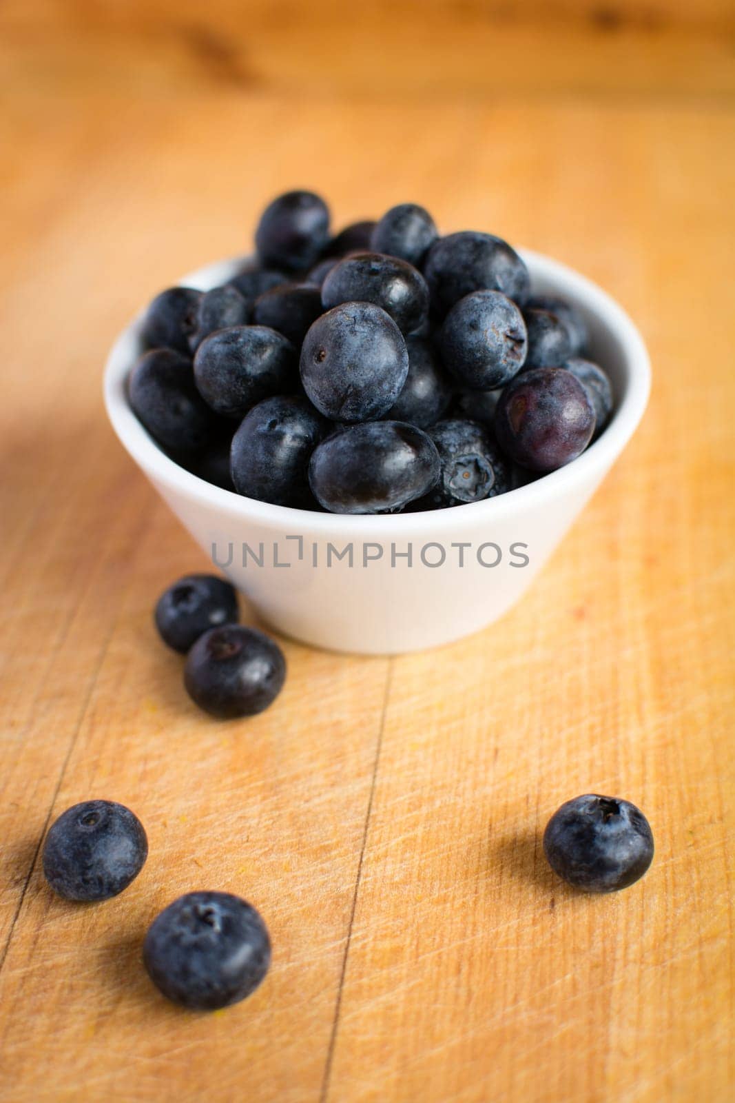 fresh blueberries