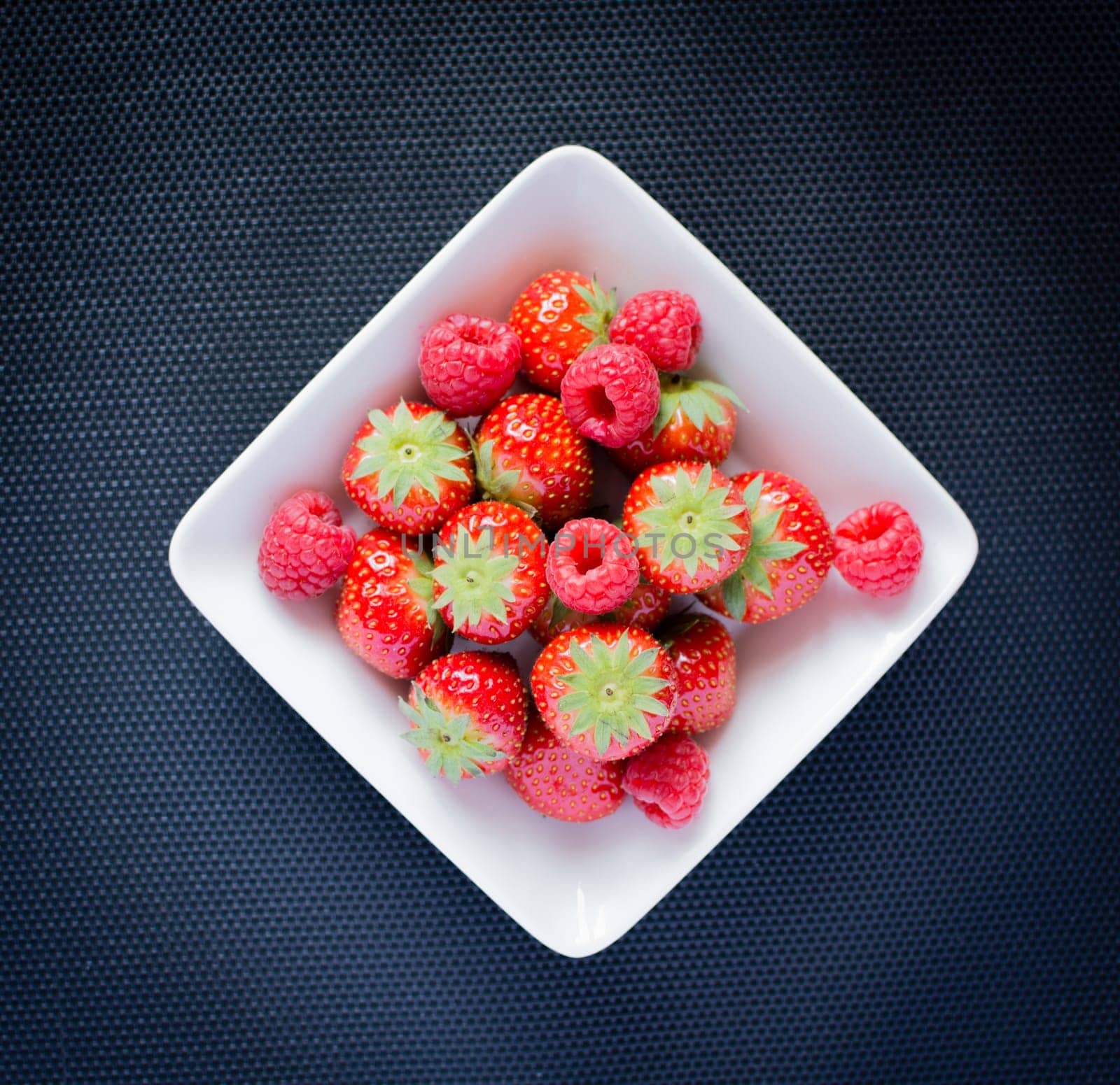 Strawberries, raspberries