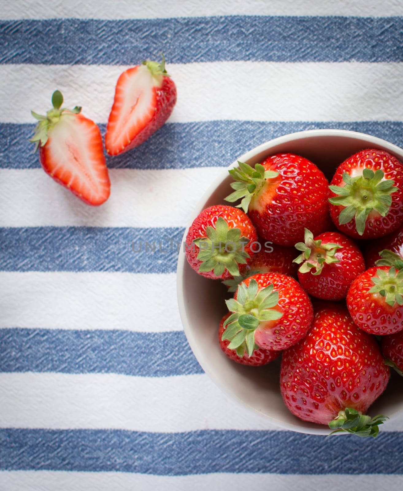 Beautiful fresh strawberries